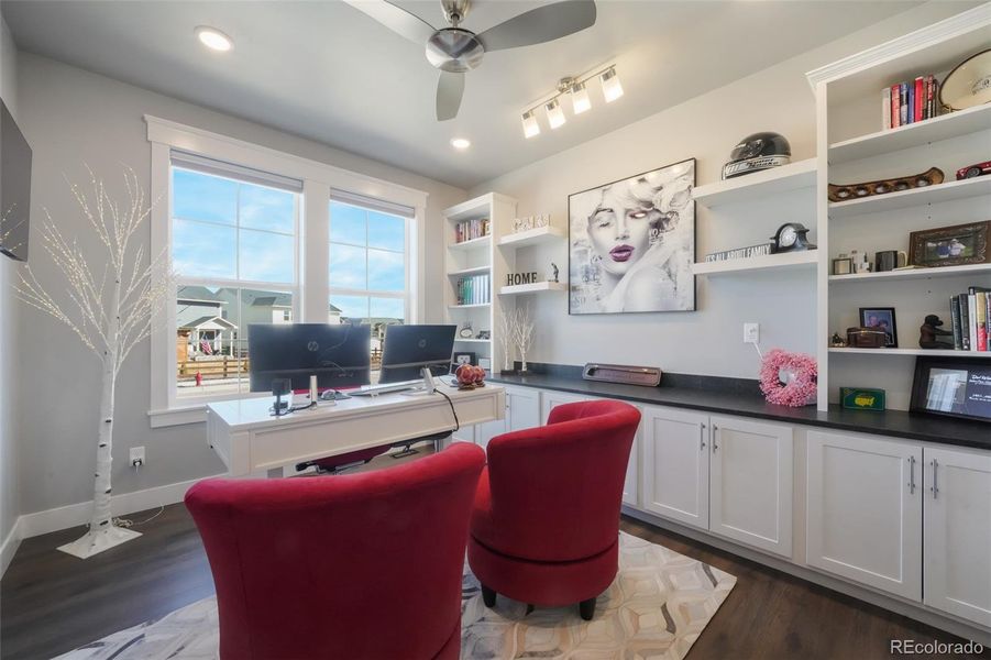 Furnished interior view inside a new home in , Monument (Image 7).