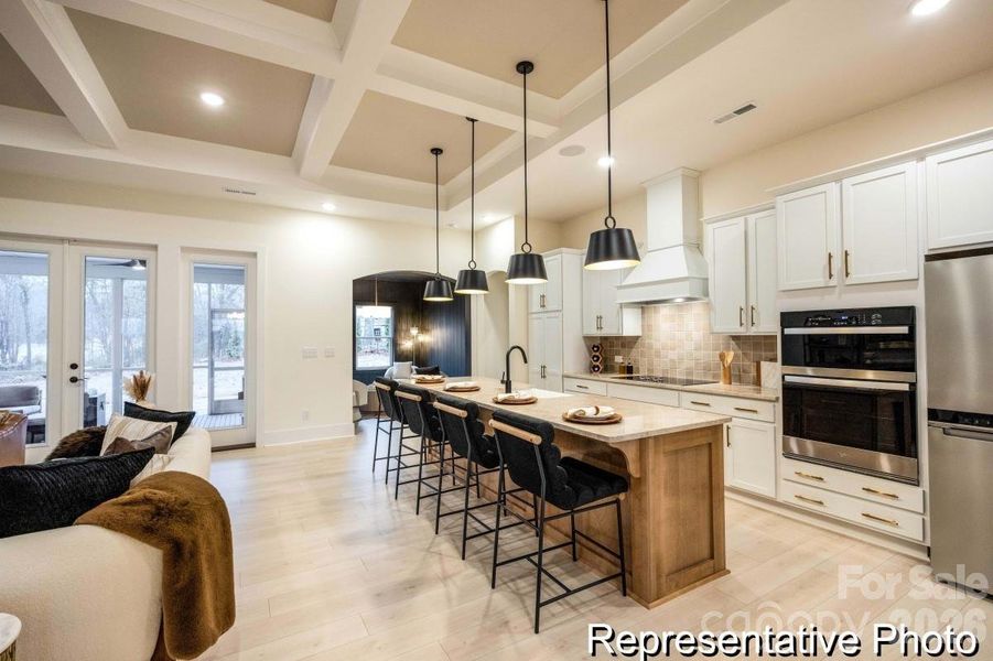 Furnished interior view inside a new home in Huntington Hills, Lincolnton (Image 6).