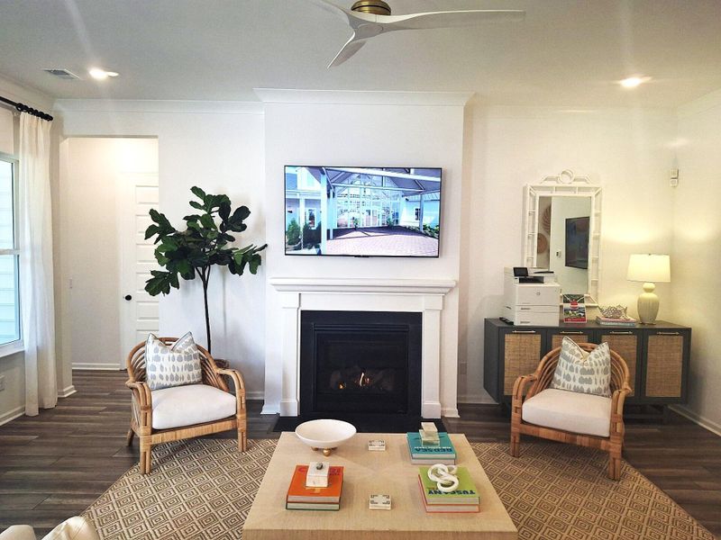 Furnished interior view inside a new home in , Summerville (Image 3).