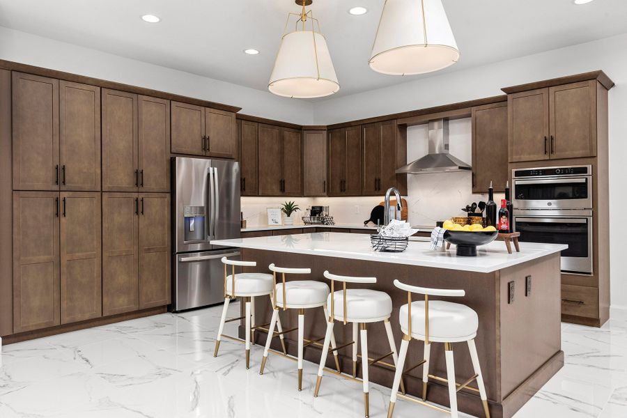 Representative furnished interior of a home built from the Barbados by GL Homes in Valencia Harbor (55+), Fort Myers (Image 6).