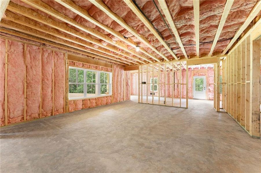 In-progress construction of a new home in , Commerce, GA (Image 62). In-progress construction of a new home in , Commerce, GA (Image 62).