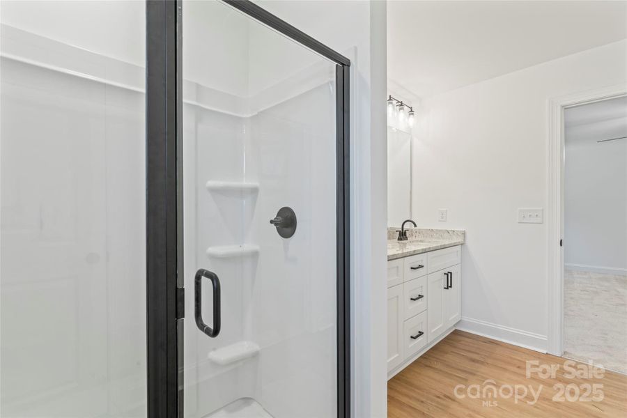 Furnished interior view inside a new home in , Albemarle (Image 7).