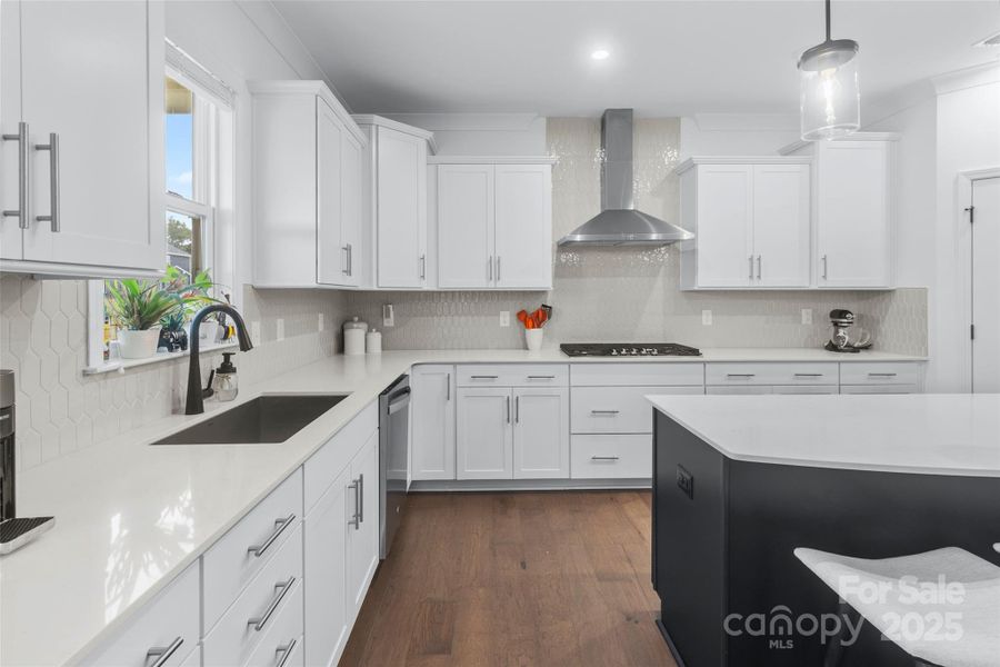 Furnished interior view inside a new home in , Charlotte (Image 35).