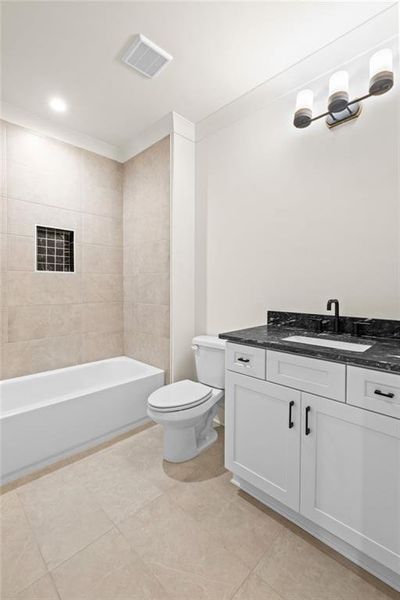 Furnished interior view inside a new home in , Marietta (Image 48).