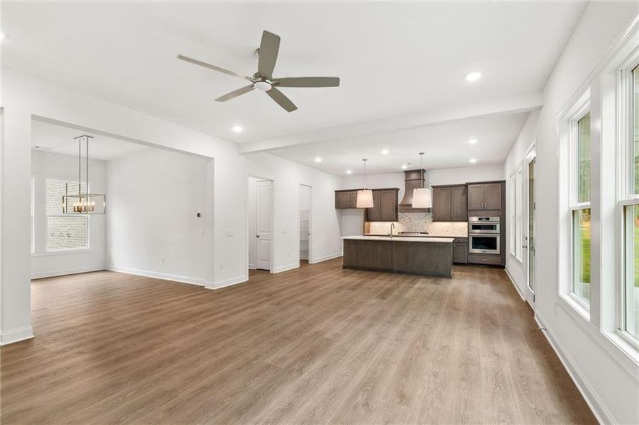 Spacious, unfurnished interior of a new home in Ashbury Commons, Powder Springs (Image 38).