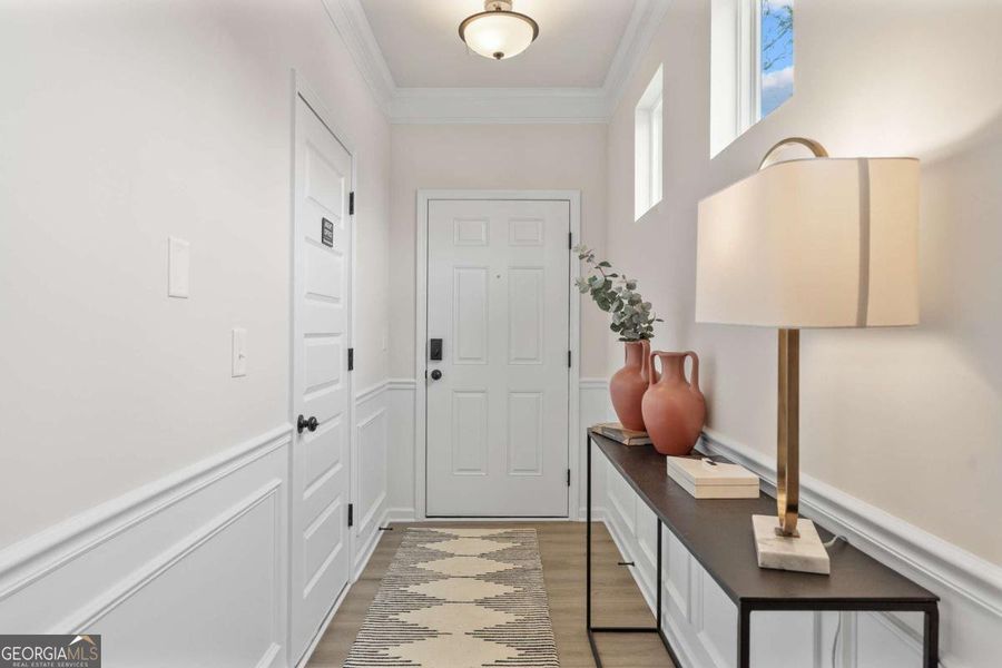 Furnished interior view inside a new home in Glendale Towns, Conyers (Image 5).