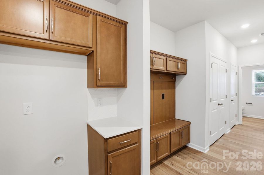 Fridge area & Mudroom
