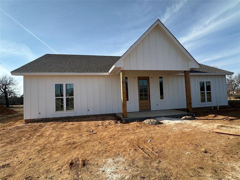 In-progress construction of a new home in , Bowie, TX (Image 12). In-progress construction of a new home in , Bowie, TX (Image 12).
