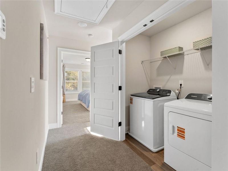 Furnished interior view inside a new home in , Cumming (Image 3). Furnished interior view inside a new home in , Cumming (Image 3).