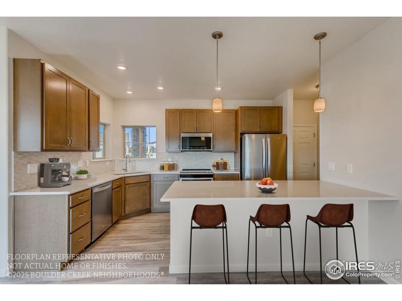 Furnished interior view inside a new home in , Westminster (Image 12).