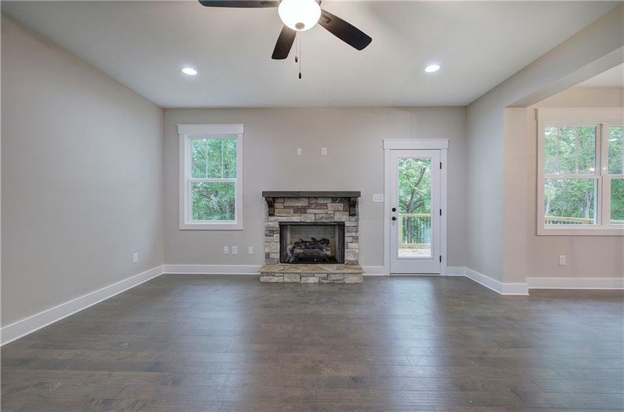 Spacious, unfurnished interior of a new home in , Adairsville (Image 17).