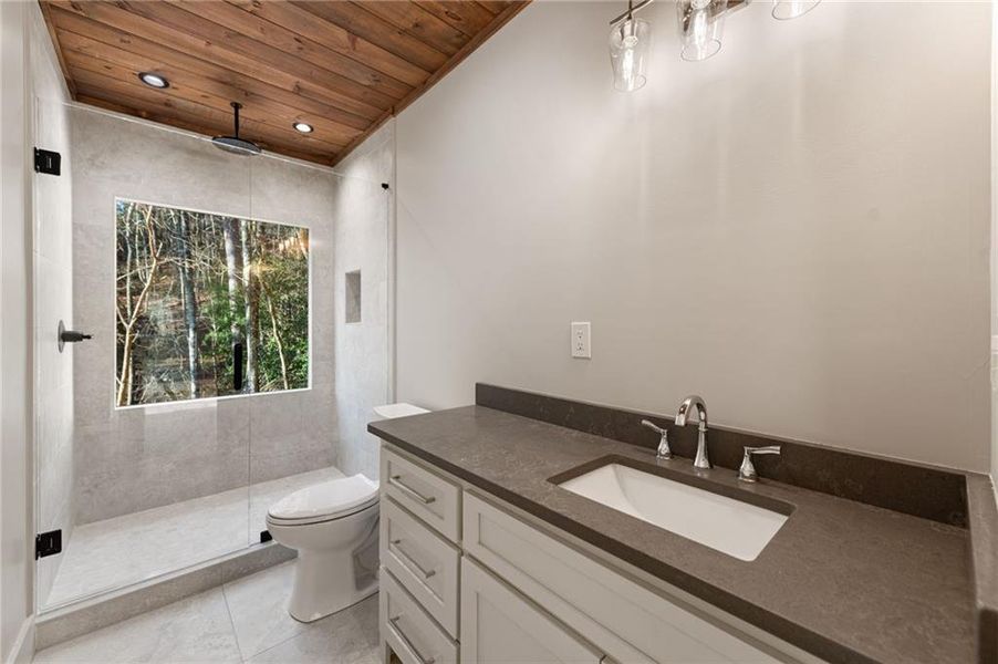 Furnished interior view inside a new home in , Blue Ridge (Image 7).