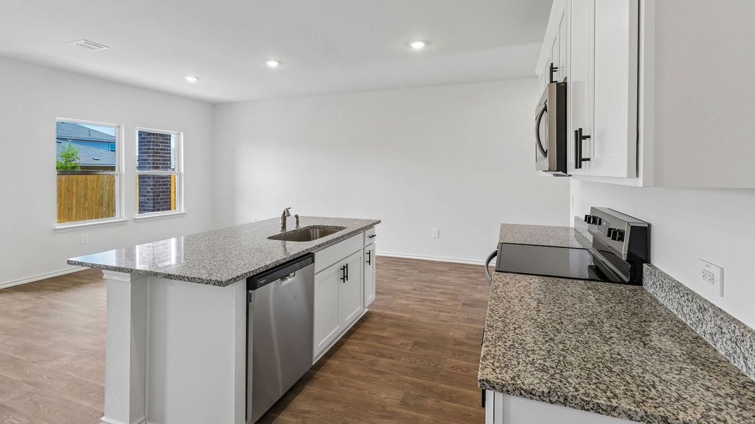 Furnished interior view inside a new home in Palomino, Manor (Image 8).