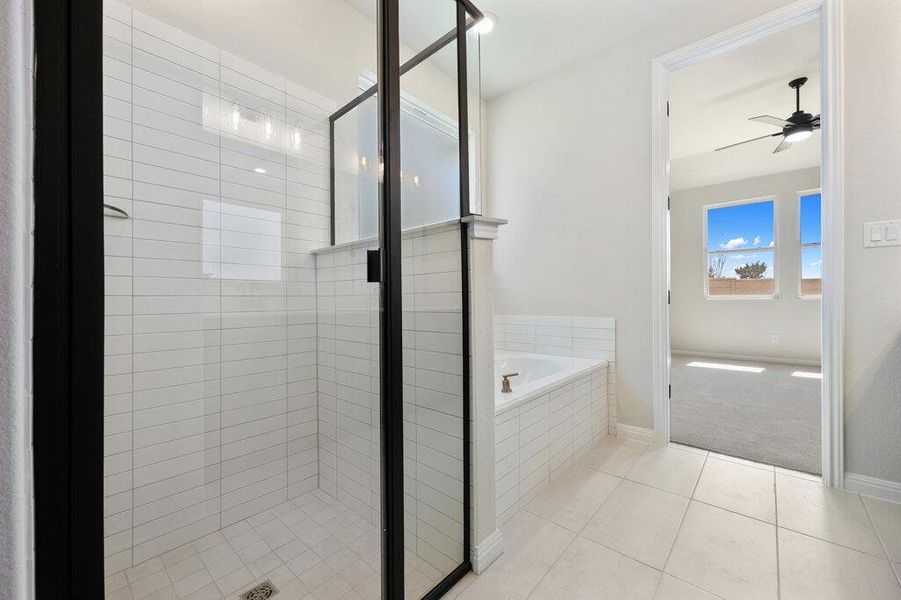 Furnished interior view inside a new home in Cannon Ranch, Dripping Springs (Image 7).