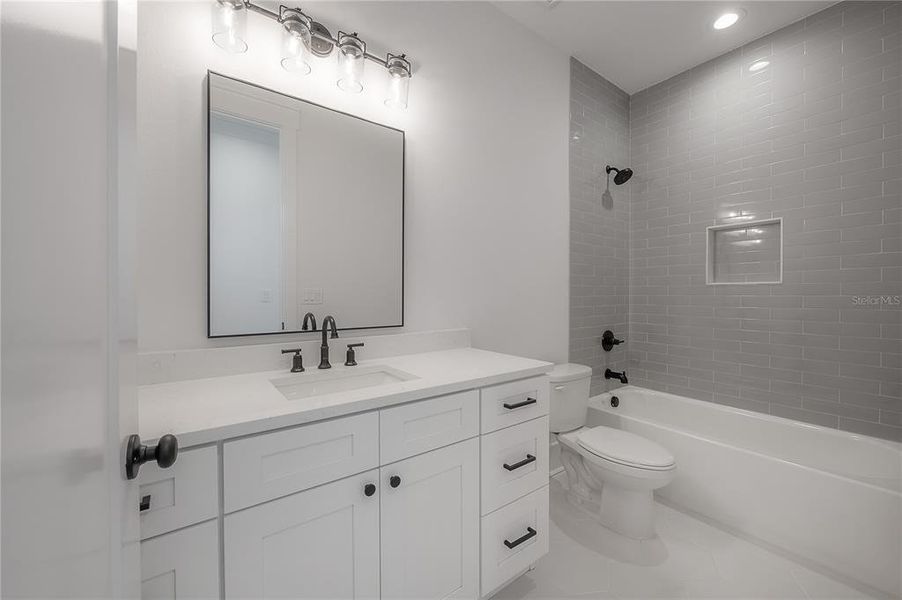 Furnished interior view inside a new home in , Tampa (Image 11).