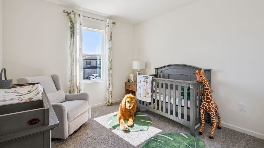 Representative furnished interior of a home built from the Kelsey by D.R. Horton in Oak Pointe, Apopka (Image 9).