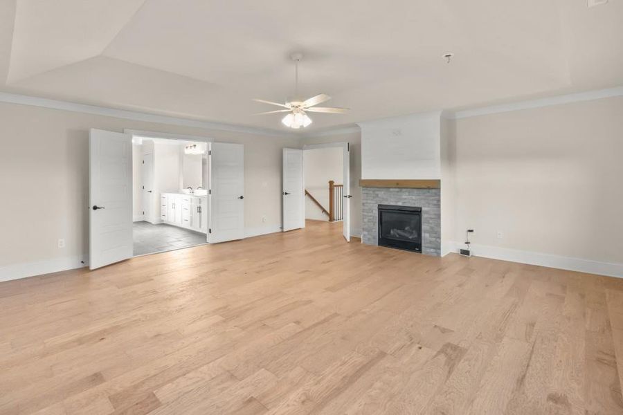 Spacious, unfurnished interior of a new home in , Flowery Branch (Image 51).