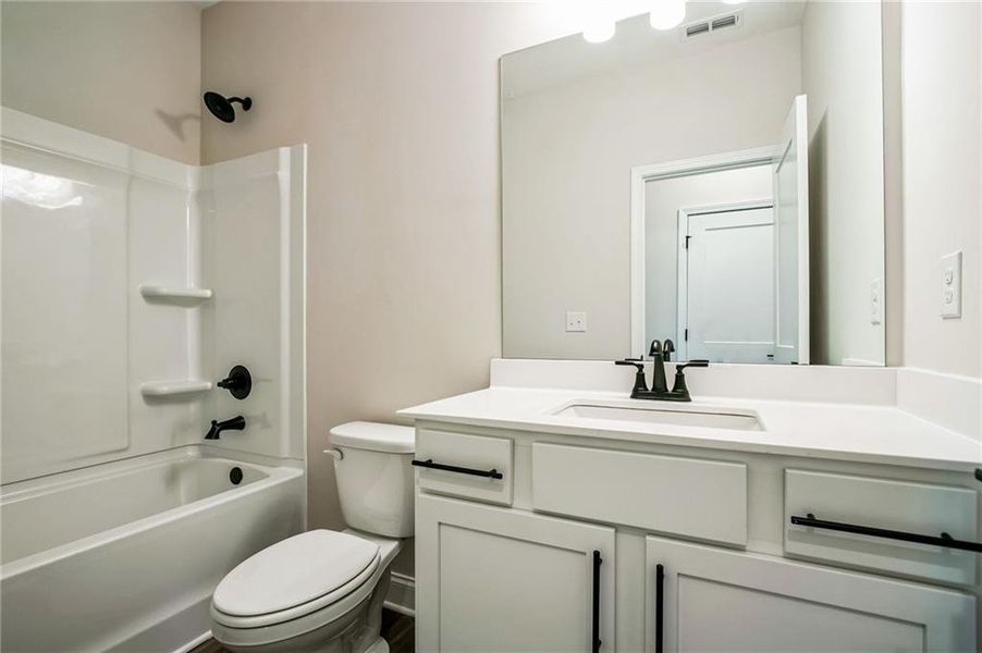 Furnished interior view inside a new home in , Sugar Hill (Image 10). Furnished interior view inside a new home in , Sugar Hill (Image 10).