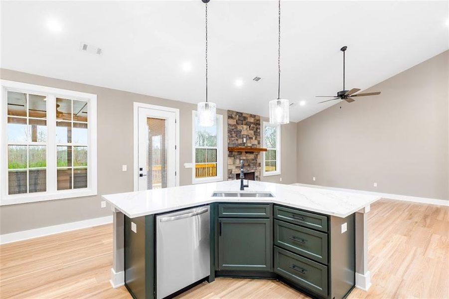 Furnished interior view inside a new home in , Bremen (Image 10). Furnished interior view inside a new home in , Bremen (Image 10).