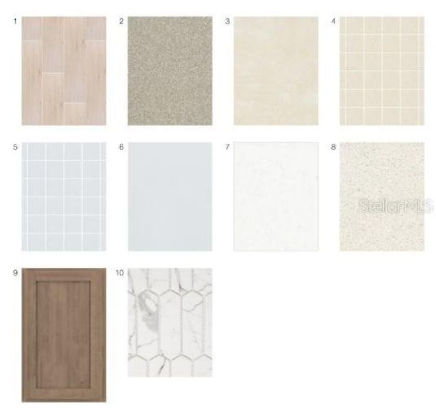 Sample of building materials used in homes in Esplanade at Azario Lakewood Ranch, Bradenton (Image 16). Sample of building materials used in homes in Esplanade at Azario Lakewood Ranch, Bradenton (Image 16).