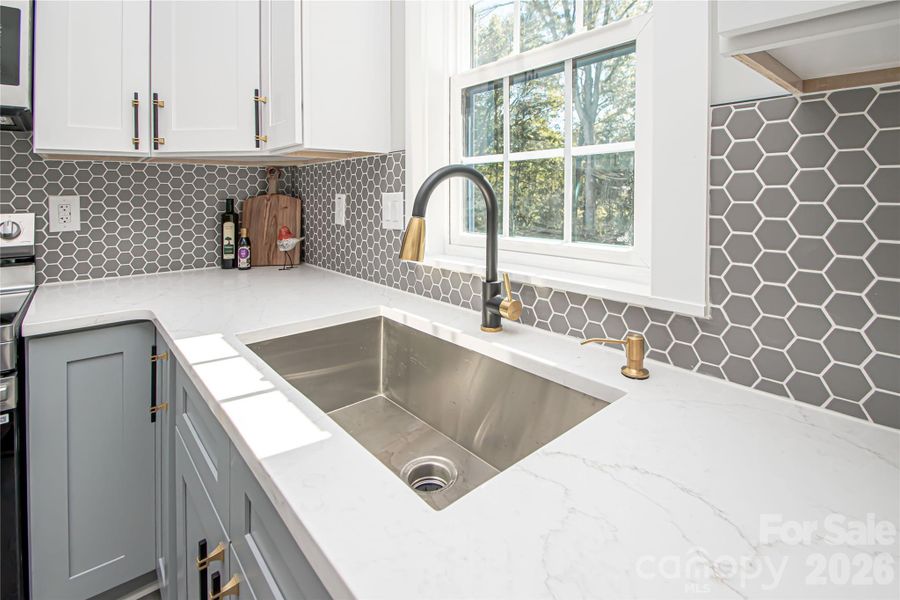 Close-up of interior finishes inside a home in , Chester (Image 16).