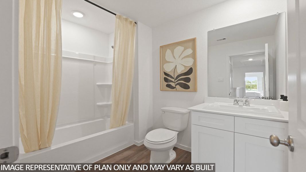 Furnished interior view inside a new home in Sunset Valley, Hockley (Image 21).