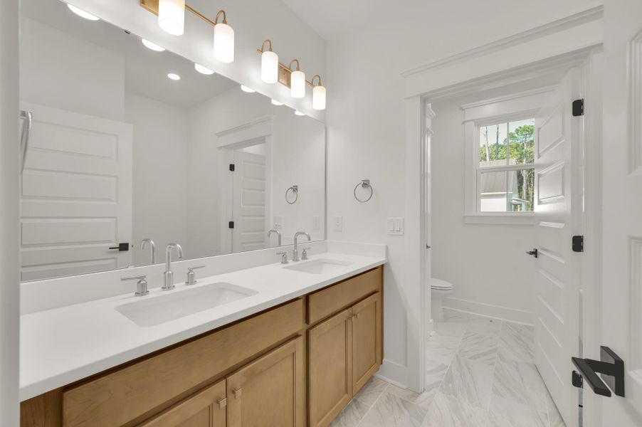 Furnished interior view inside a new home in Dorchester County Homes, Ridgeville (Image 8).