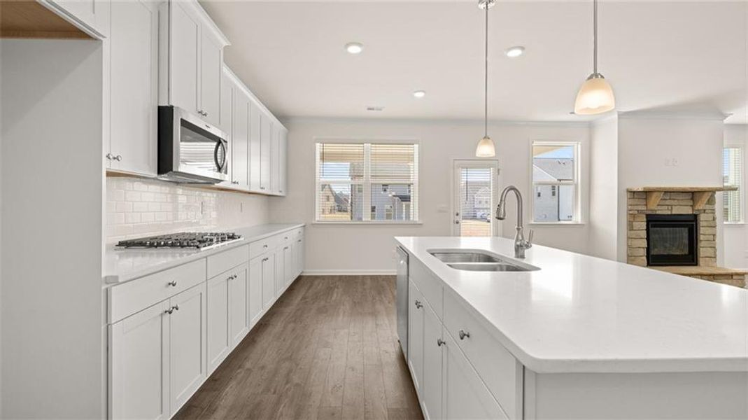Furnished interior view inside a new home in Westland, Bogart (Image 5).