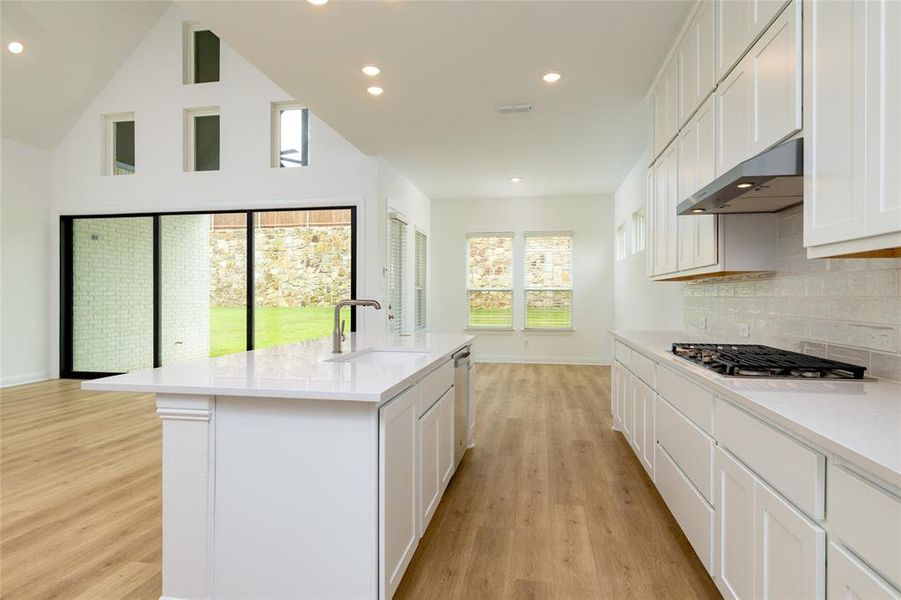 Furnished interior view inside a new home in , Haslet (Image 8).