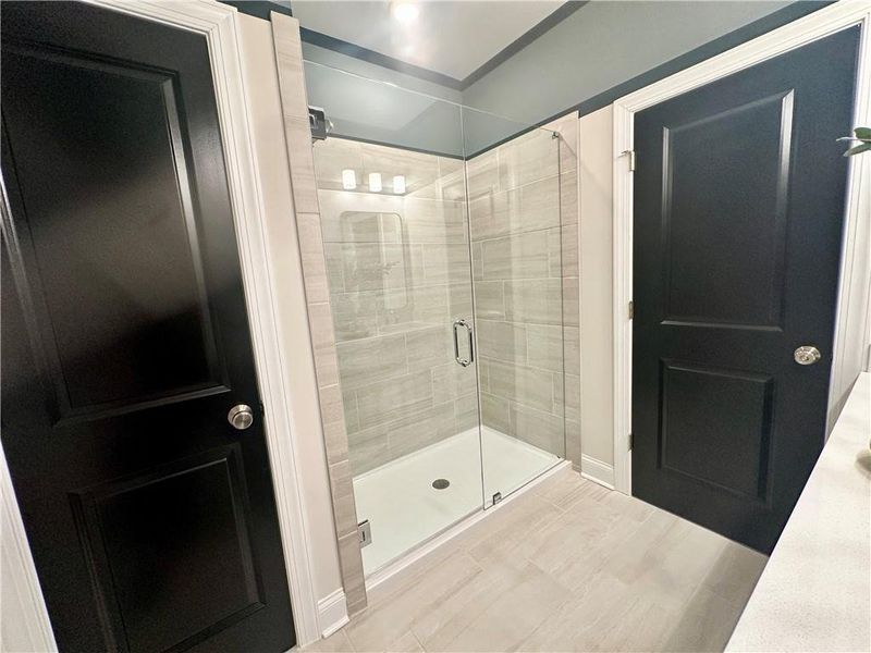 Furnished interior view inside a new home in Market Square at Sawnee Village, Cumming (Image 26).