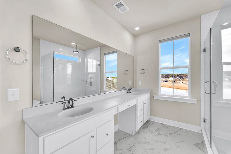 Furnished interior view inside a new home in Carnes Crossroads, Summerville (Image 9).