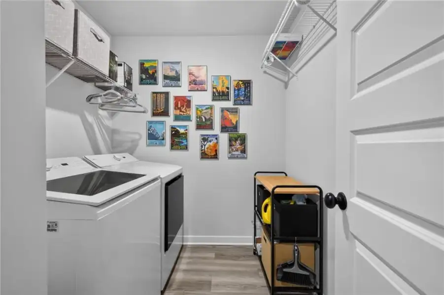 Furnished interior view inside a new home in , Winder (Image 19).