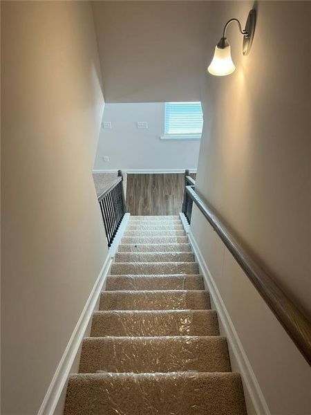 In-progress construction of a new home in Castleberry Pointe, Dawsonville, GA (Image 22).