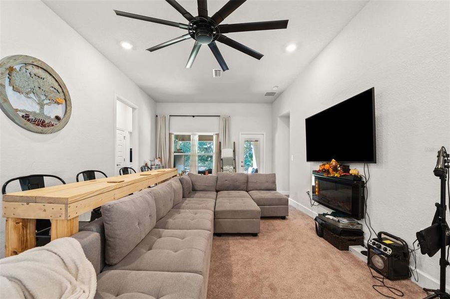 Furnished interior view inside a new home in Wyld Palms, Inverness (Image 15). Furnished interior view inside a new home in Wyld Palms, Inverness (Image 15).