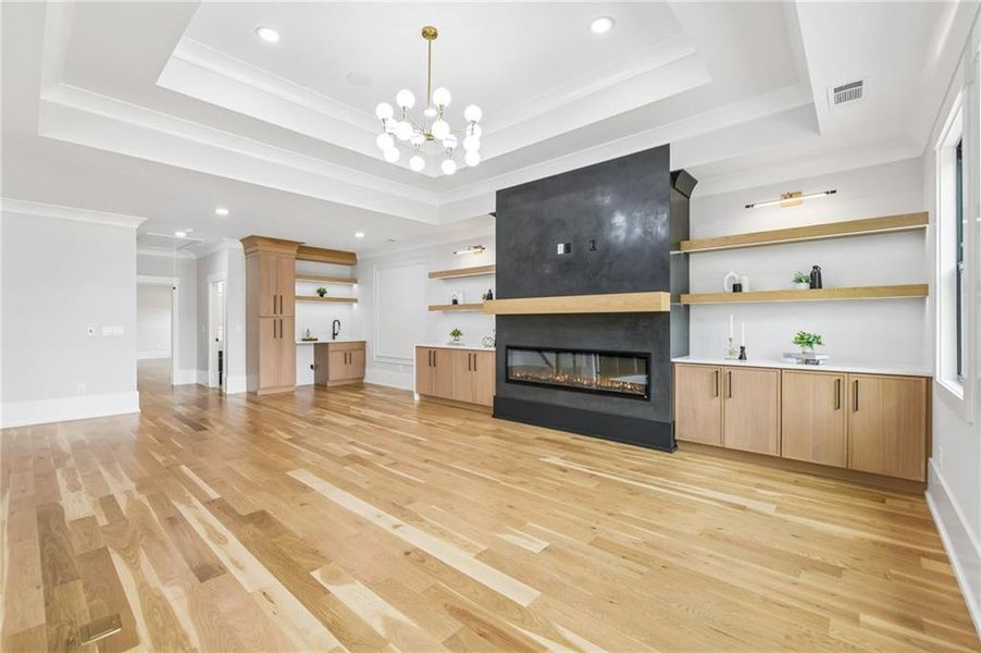Spacious, unfurnished interior of a new home in , Buford (Image 32).