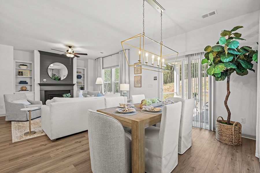 Representative furnished interior of a home built from the Julie II by Great Southern Homes in Peachtree Hills, Lexington (Image 45).