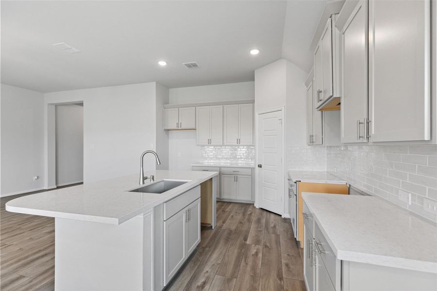 Furnished interior view inside a new home in Aldeana, Bonney (Image 17).