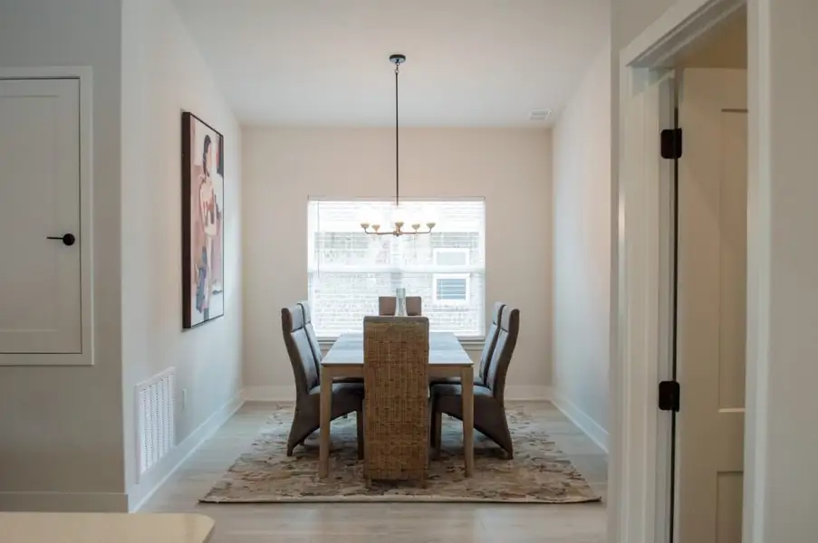 Furnished interior view inside a new home in Parkland Place, Pace (Image 6).