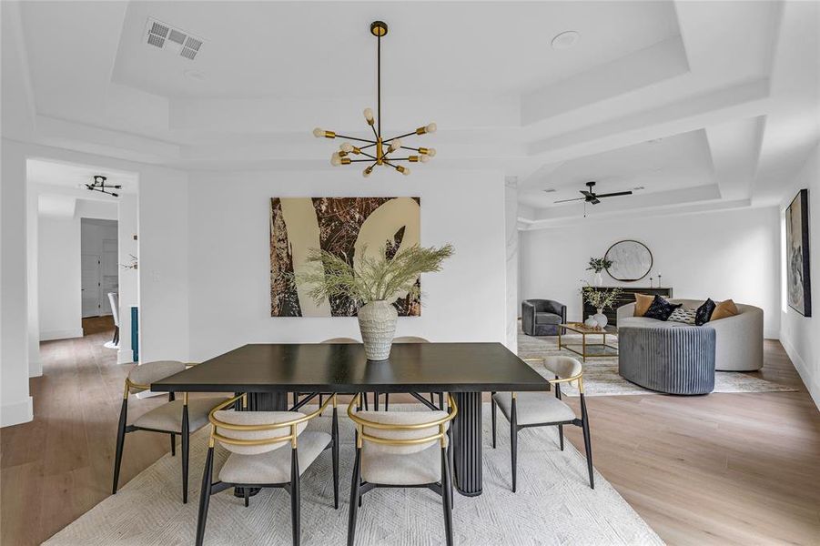 Furnished interior view inside a new home in , Houston (Image 17). Furnished interior view inside a new home in , Houston (Image 17).