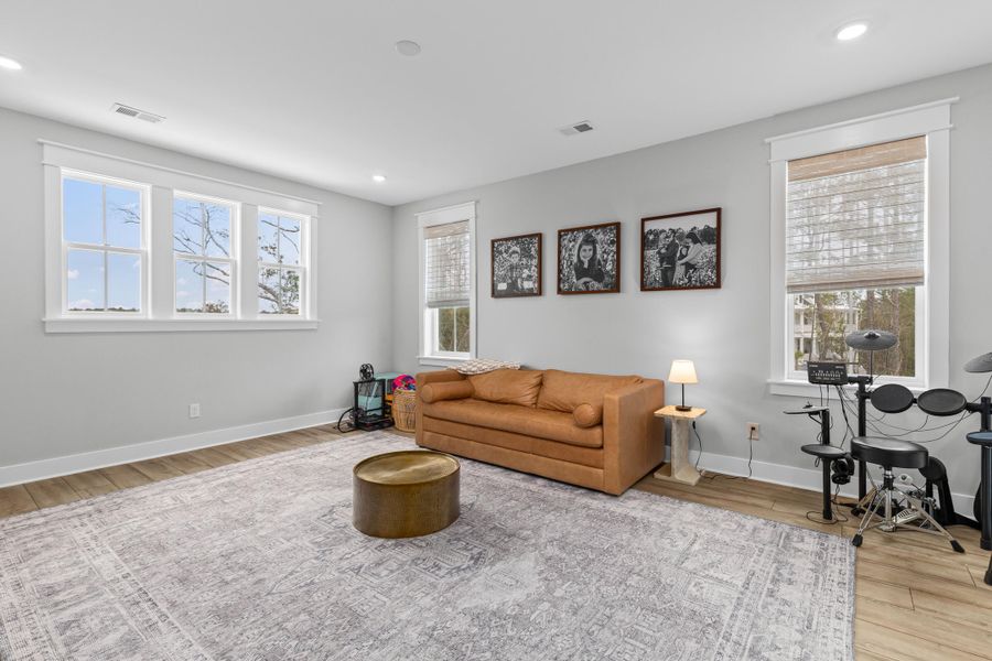 Furnished interior view inside a new home in Carolina Park: Riverside, Mount Pleasant (Image 7). Furnished interior view inside a new home in Carolina Park: Riverside, Mount Pleasant (Image 7).