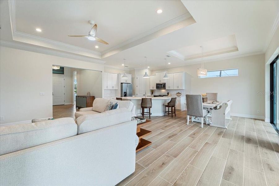 Furnished interior view inside a new home in , Port Charlotte (Image 11).