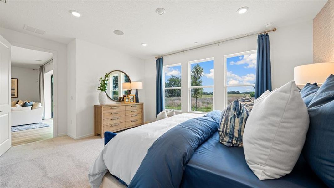 Furnished interior view inside a new home in Timber Ridge, Plant City (Image 4).