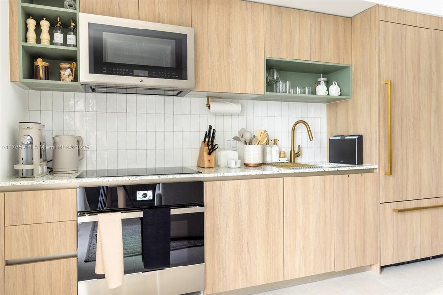 Furnished interior view inside a new home in , Miami (Image 31). Furnished interior view inside a new home in , Miami (Image 31).