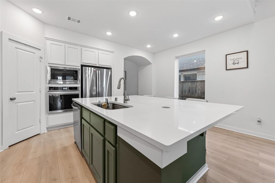 Furnished interior view inside a new home in , Arcola (Image 10).