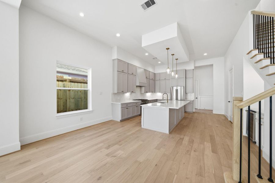 Furnished interior view inside a new home in , Houston (Image 14).