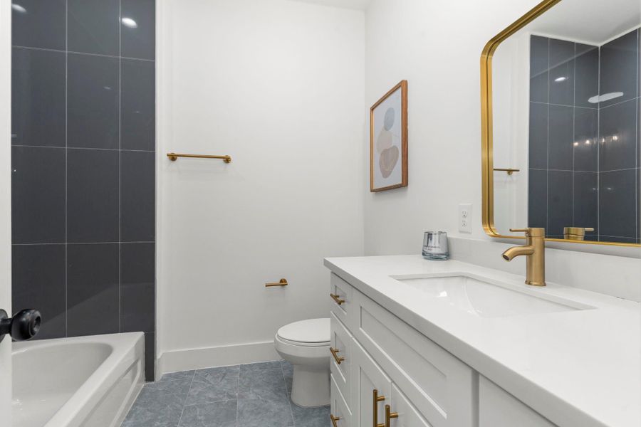 Furnished interior view inside a new home in , Houston (Image 19). Furnished interior view inside a new home in , Houston (Image 19).