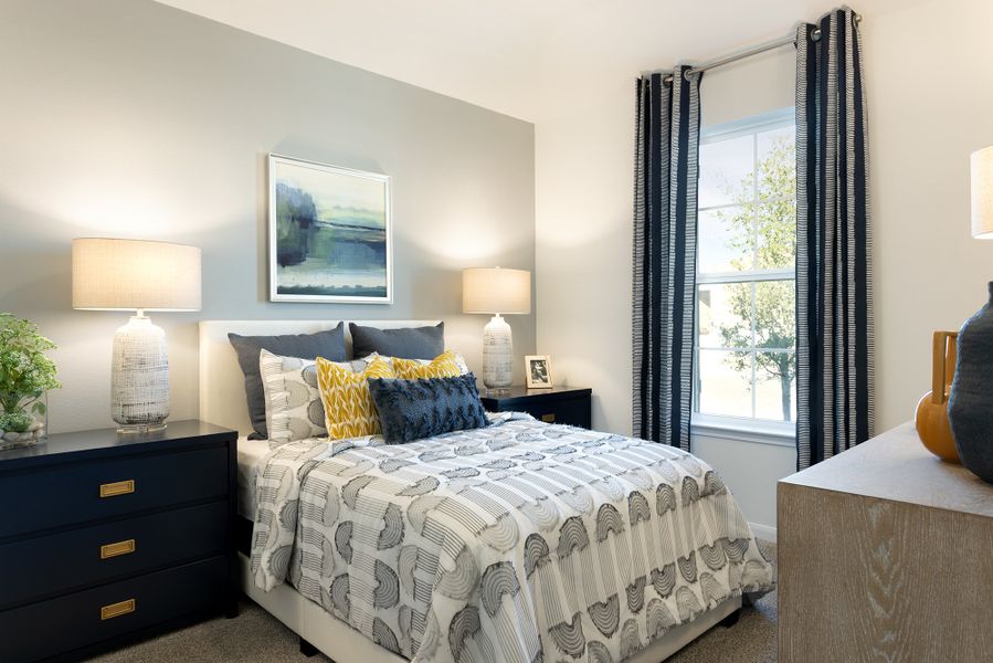 Representative furnished interior of a home built from the Teton by Beazer Homes in Comanche Ridge, San Antonio (Image 7). Representative furnished interior of a home built from the Teton by Beazer Homes in Comanche Ridge, San Antonio (Image 7).