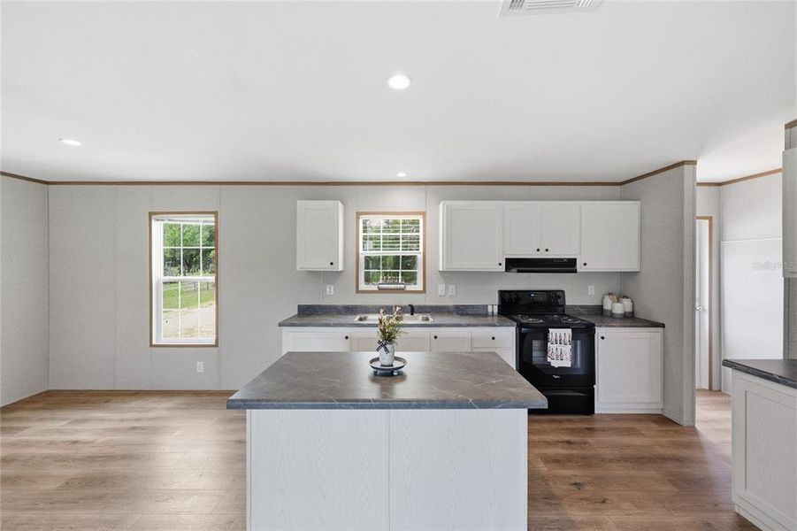 Furnished interior view inside a new home in , Bronson (Image 3).
