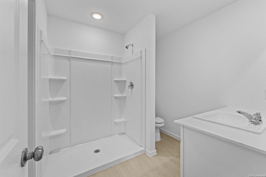 Furnished interior view inside a new home in Waterwheel, San Antonio (Image 10).