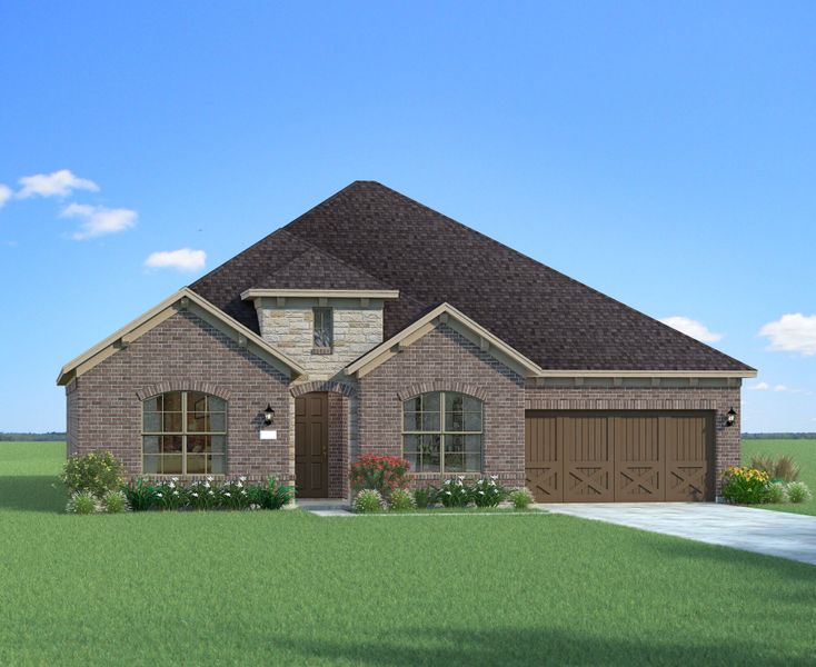 The Avery II - K Elevation The Avery II - K Elevation